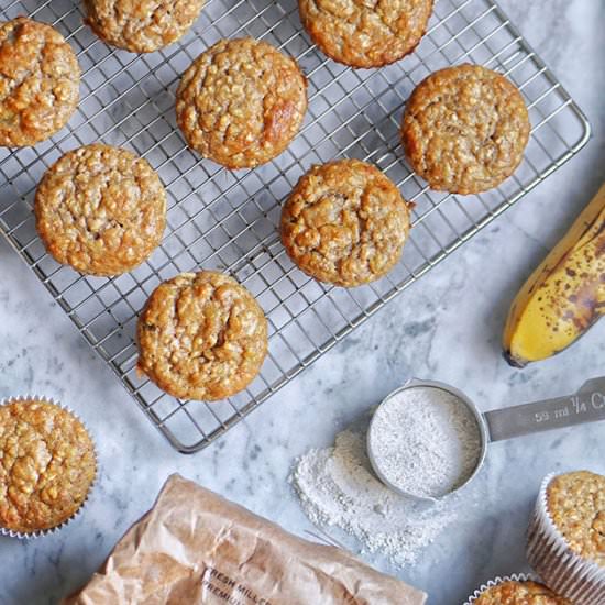 Nutritious Banana Oat Muffin