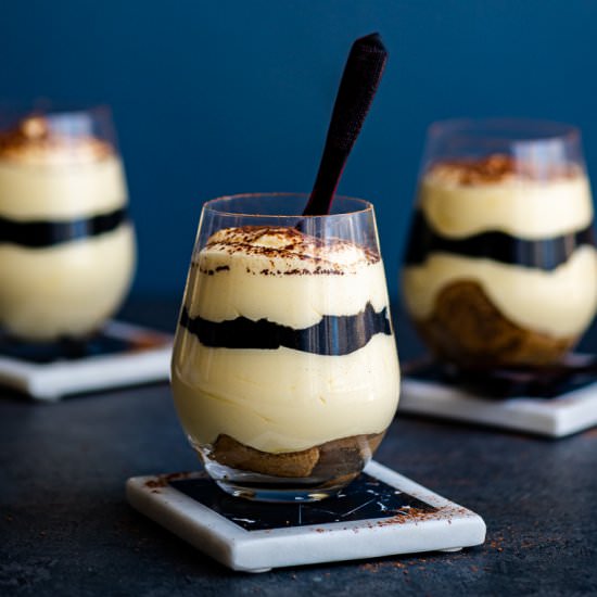 Black Sesame Tiramisu