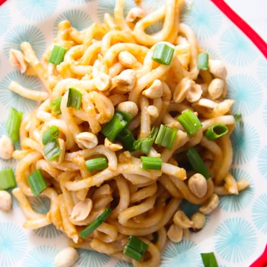 Easy Thai Peanut Noodles
