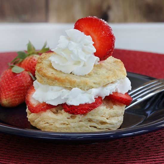 Bisquick Strawberry Shortcake