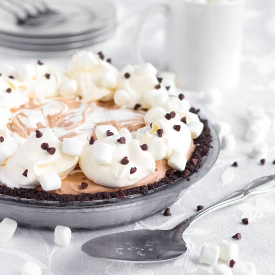 Hot Chocolate Cream Pie