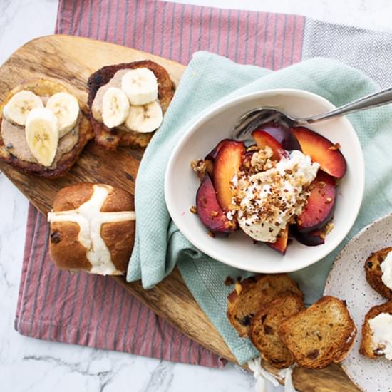 Hot Cross Buns 3 Ways
