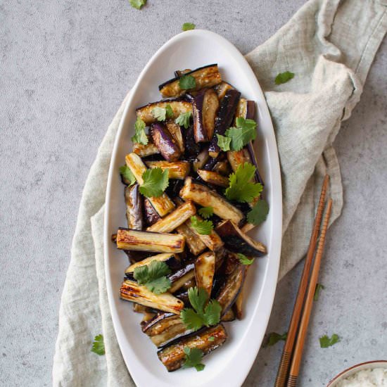Eggplant in Oyster Sauce