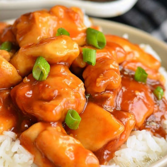 Bourbon Chicken