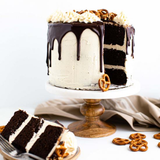 Chocolate Stout Layer Cake