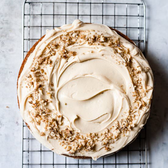 Coffee And Walnut Cake