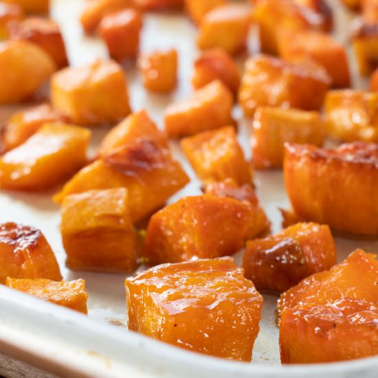 Maple Roasted Sweet Potatoes
