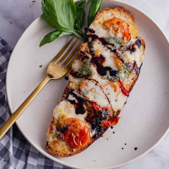 Tomato and Mozzarella Toasts