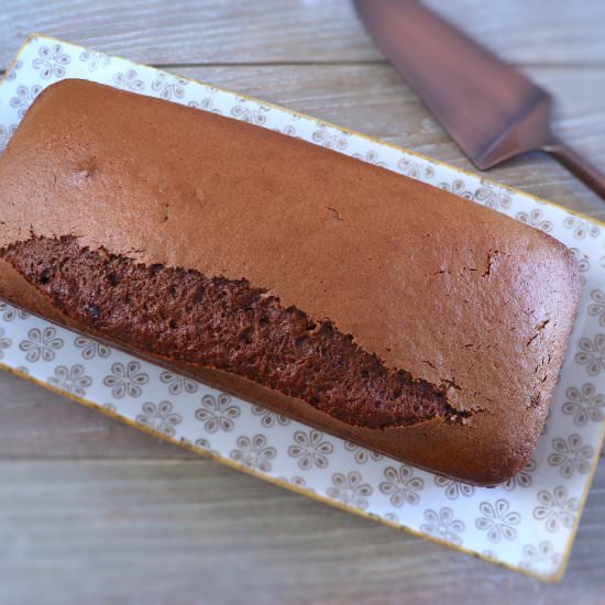 Homemade cinnamon and milk cake
