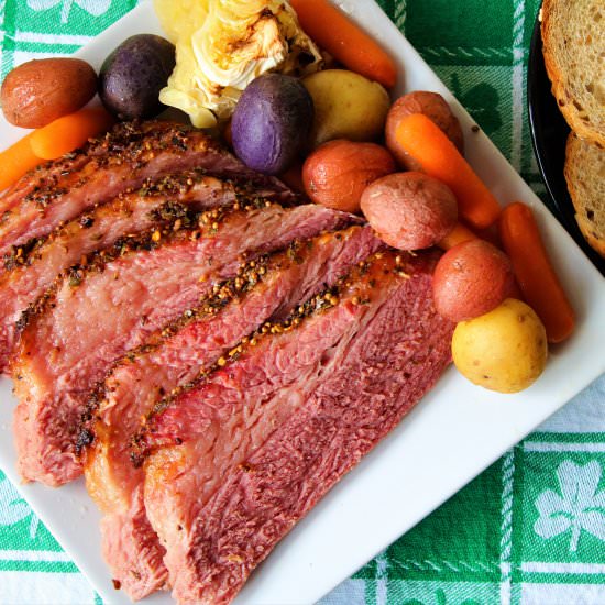 Oven-Baked Corned Beef & Vegetables