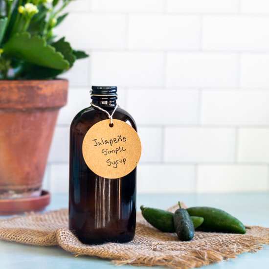 Jalapeño Simple Syrup