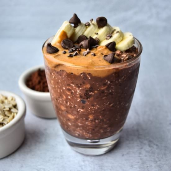 Double Chocolate Overnight Oatmeal