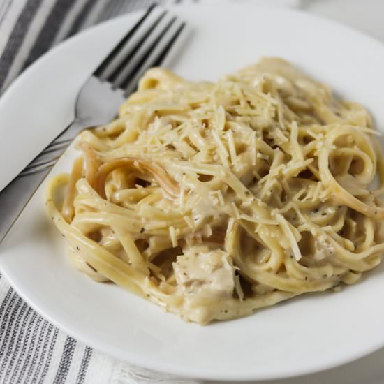 Instant Pot Skinny Chicken Alfredo