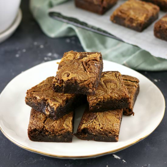 Peanut Butter Fudge Brownies