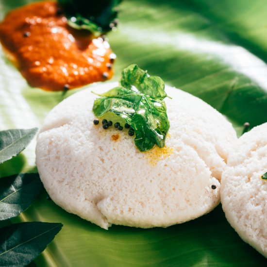 Gluten Free Rice Idli Recipe