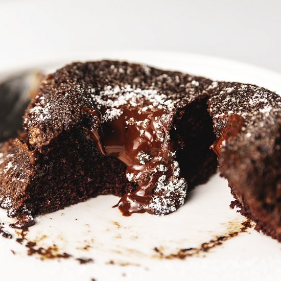 Keto Chocolate Lava Cake