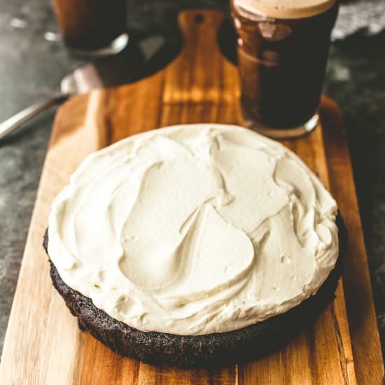 One Bowl Chocolate Guinness Cake