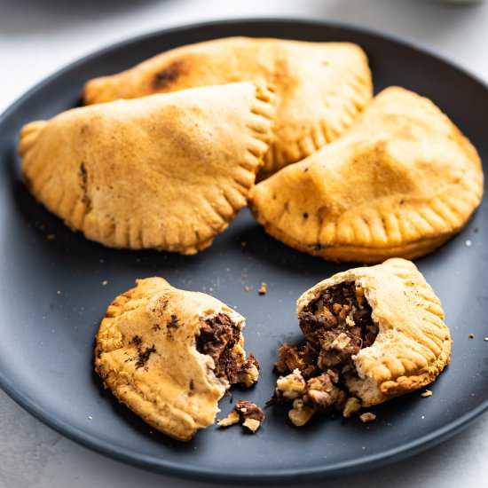 Jerk Tempeh Empanadas