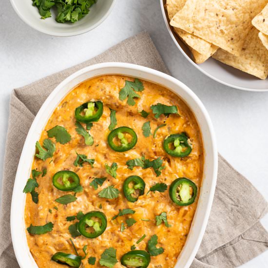 Vegan Jackfruit Enchilada Dip