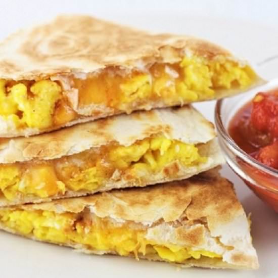 easy breakfast quesadillas