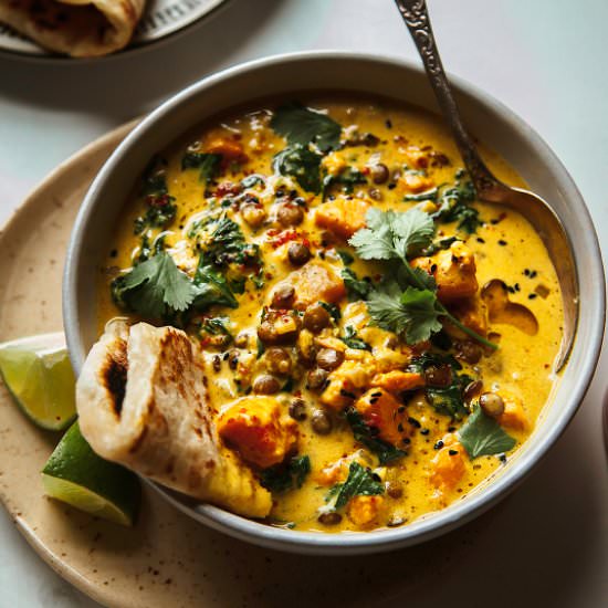 Sweet Potato Coconut Milk Stew