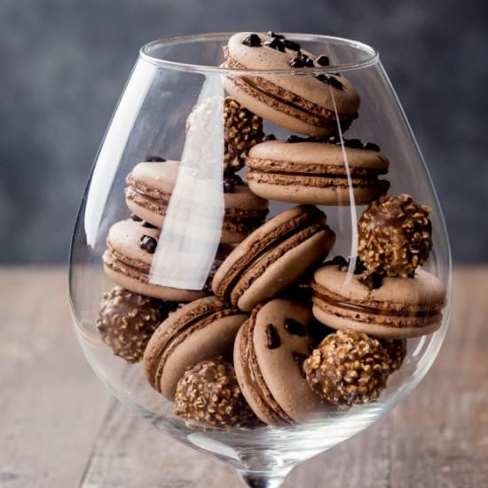 Hazelnut Macarons