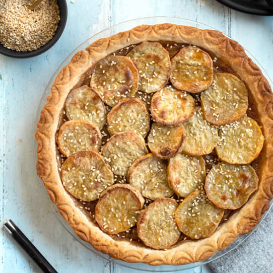 Daigaku Imo Pie (Sweet Potato Pie)