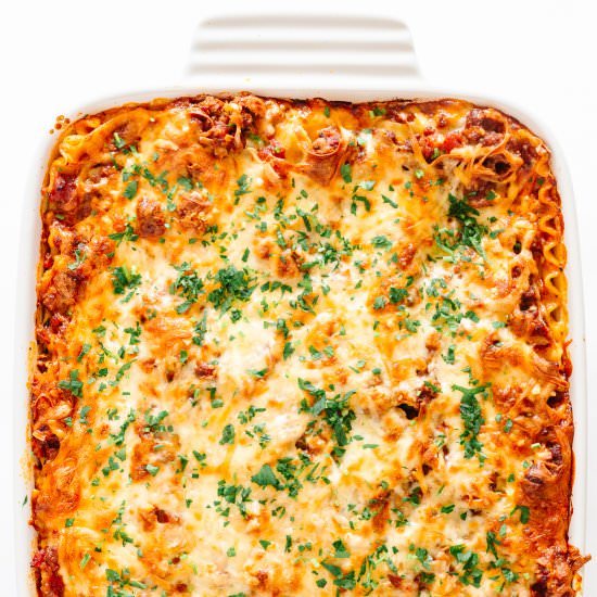 The Ultimate Homemade Lasagna