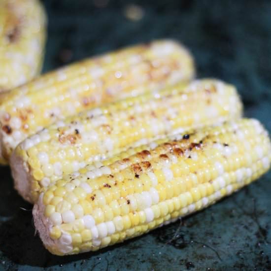 Oven Roasted Corn on the Cob