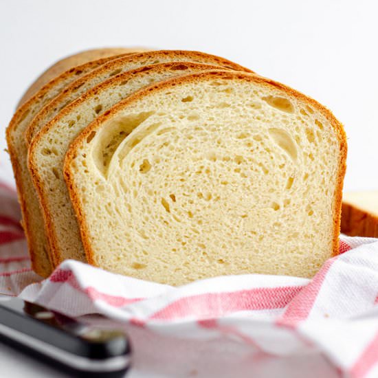 white sandwich bread