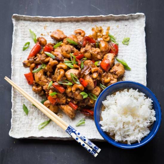 Cashew Chicken Stir Fry