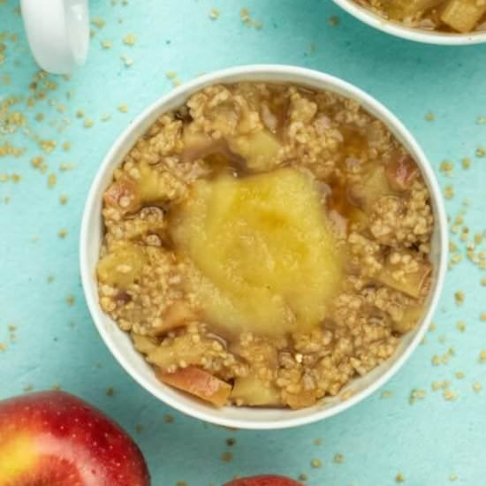 Apple Instant Pot Steel Cut Oats