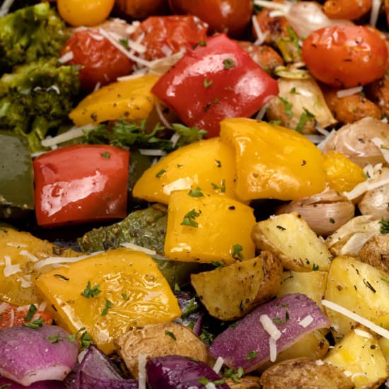 Healthy Roasted Vegetables