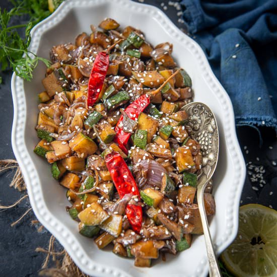 Zucchini Stir Fry