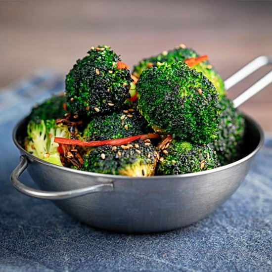 Stir Fry Broccoli with Ginger