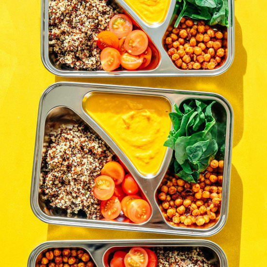Roasted Chickpea Meal Prep