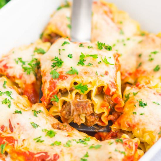 Lasagna Rolls