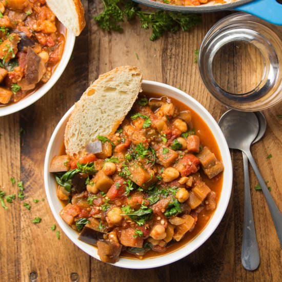 Cozy Eggplant Stew