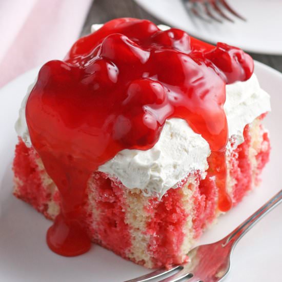 Cherry Poke Cake