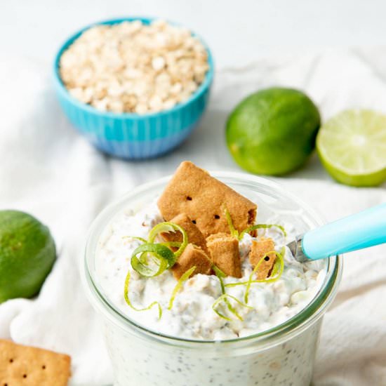 Key Lime Pie Overnight Oats