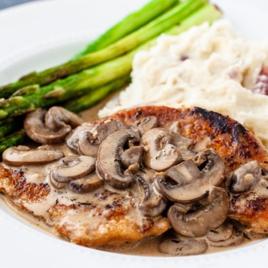 Creamy Chicken Marsala