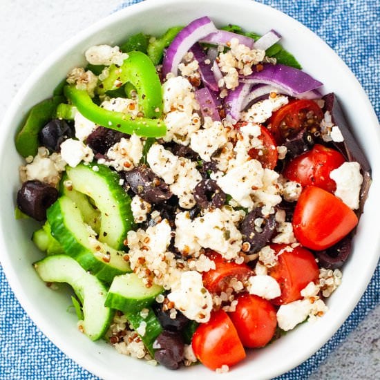 Quinoa Greek Salad
