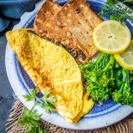 Mushroom Omelette