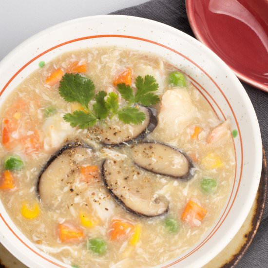 Healthy Egg Drop Soup Recipe
