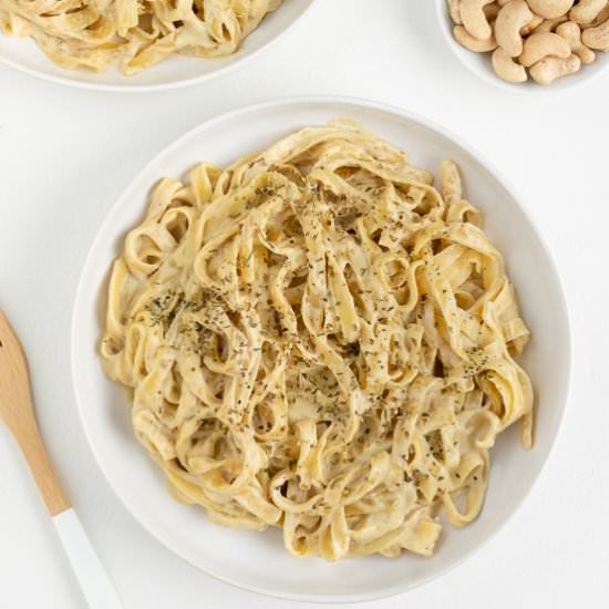 Vegan Fettuccine Alfredo