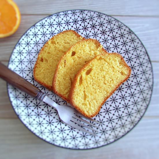 Orange and milk cake