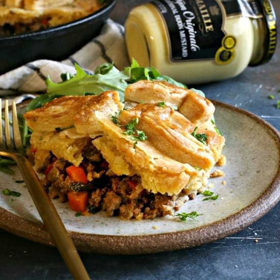 Beef Skillet Pie