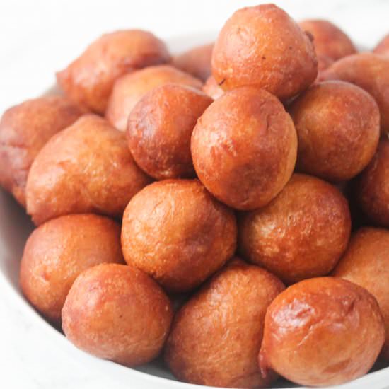 Nigerian Puff Puff with Pepper
