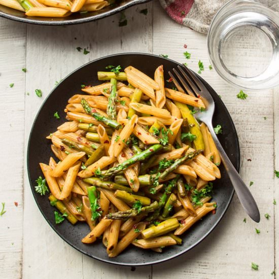 Balsamic Asparagus Pasta