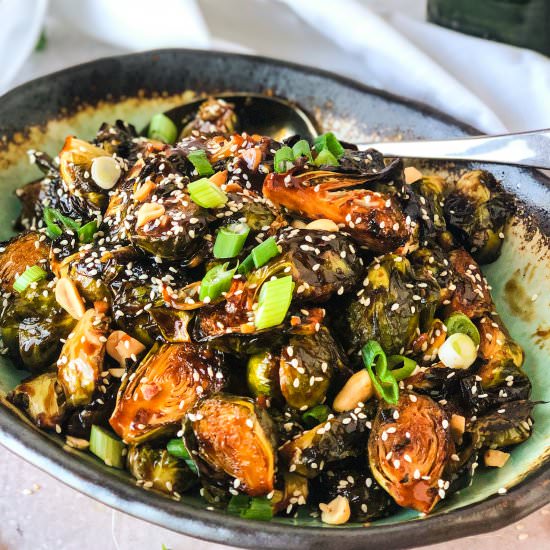Kung Pao Brussels Sprouts